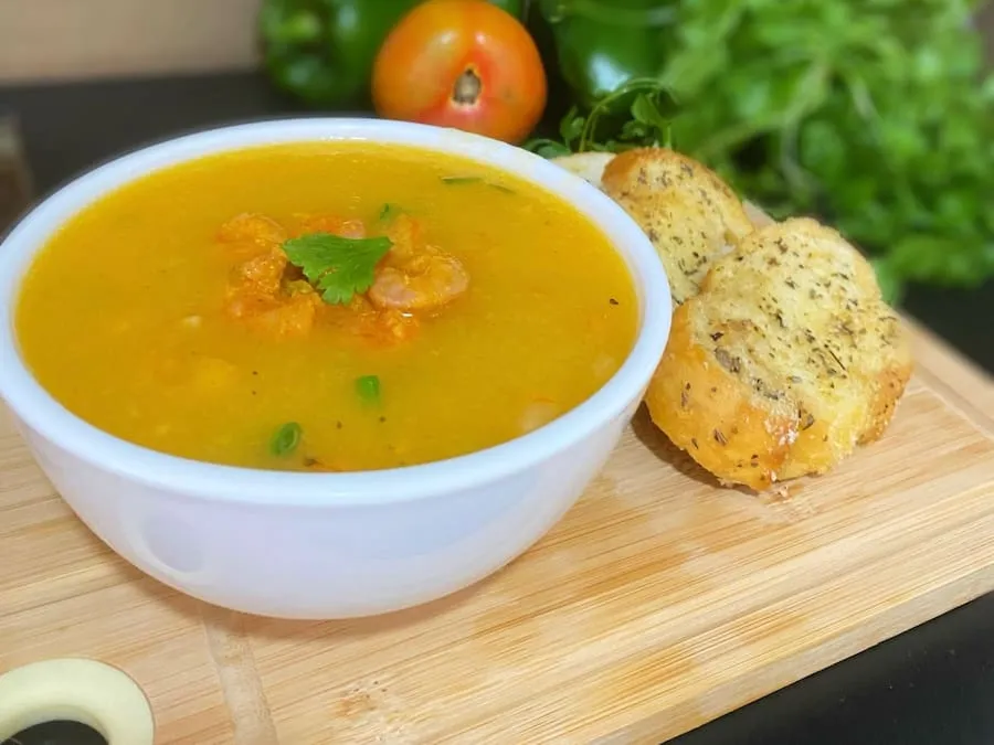 Caldo de camarão